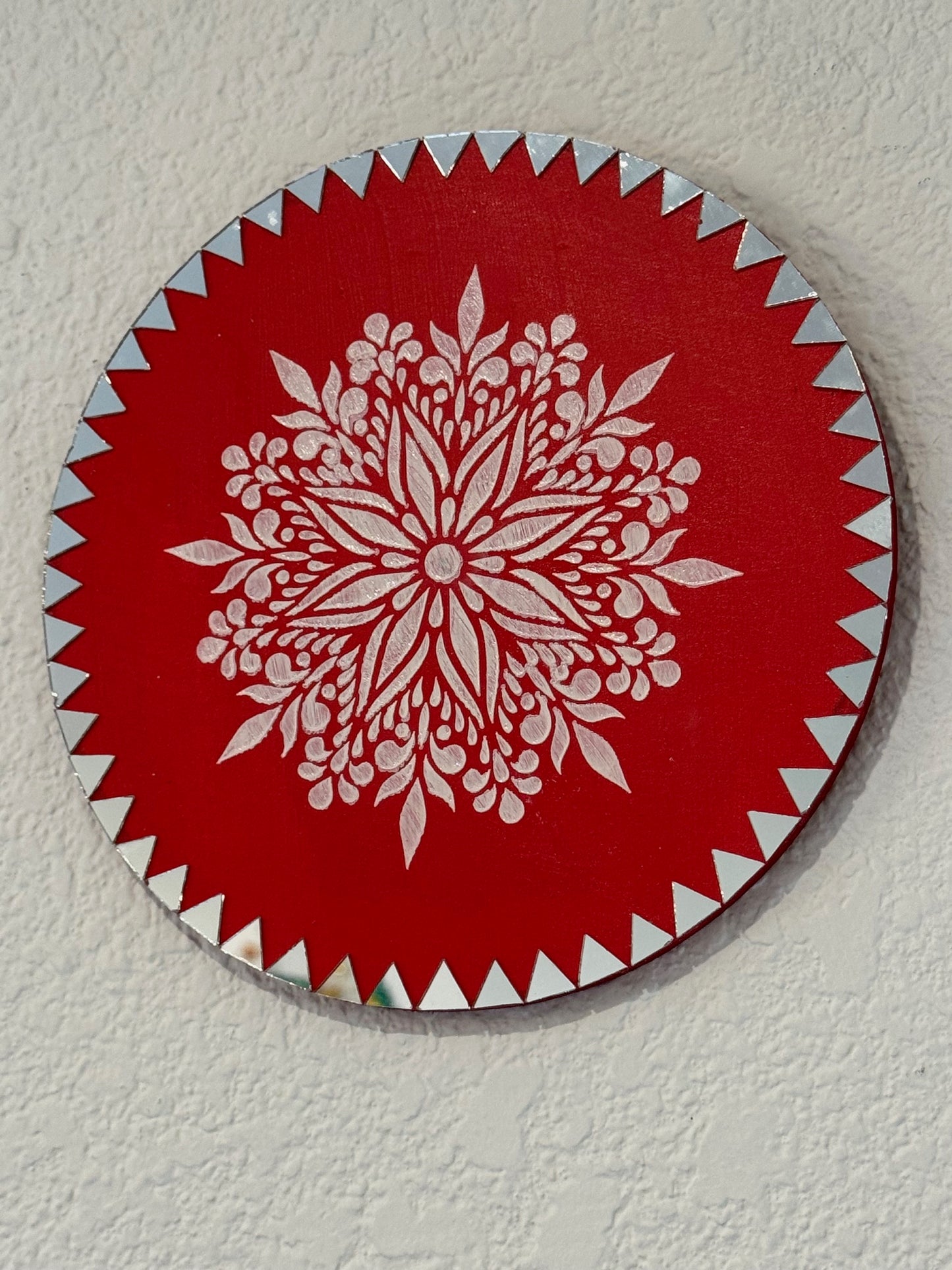 Hand Painted 8 inch Mandala Wall Art (Multiple Options)