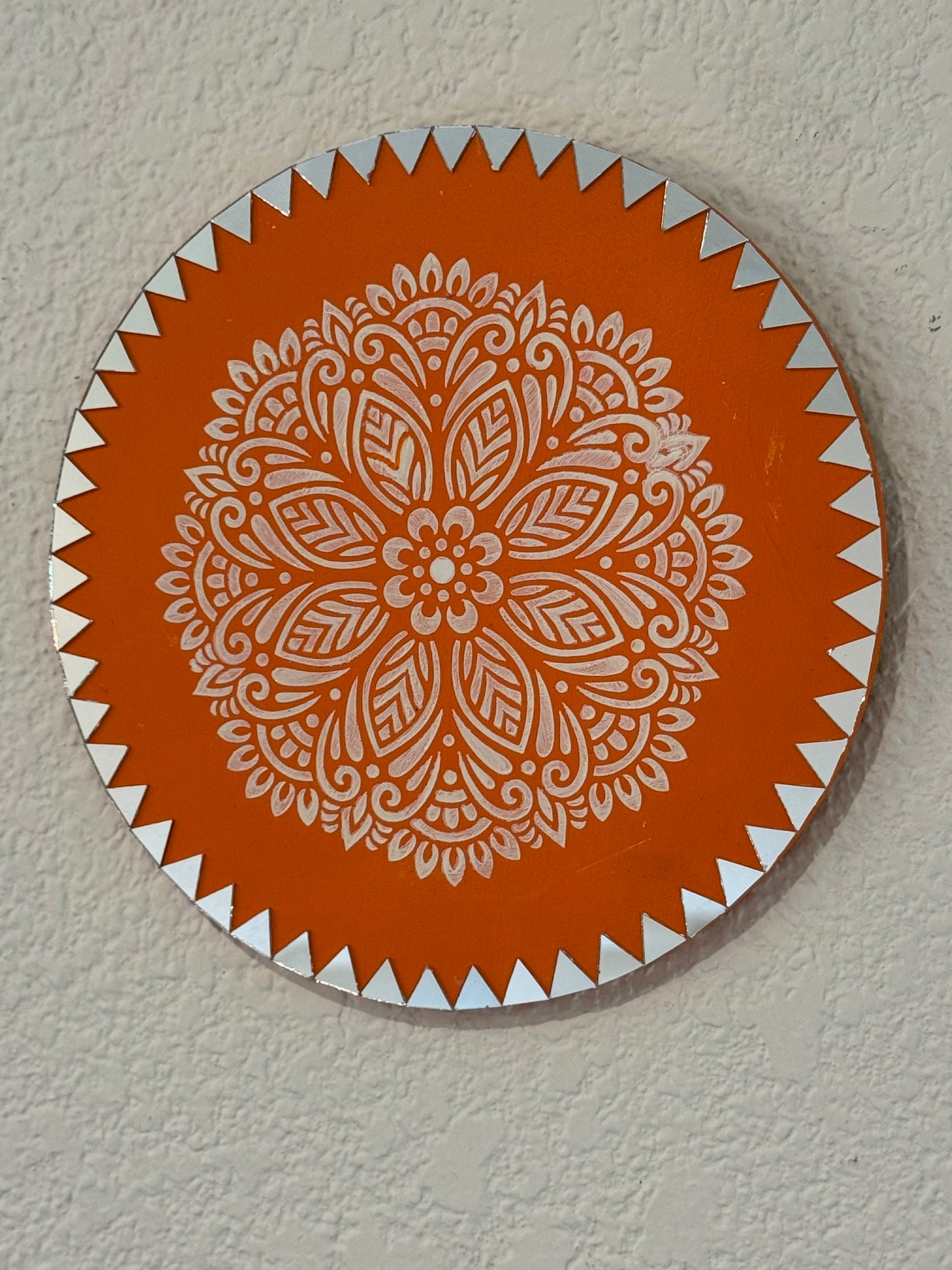 Hand Painted 8 inch Mandala Wall Art (Multiple Options)