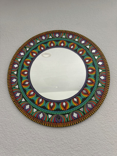 Gorgeous Hand Painted 18 inch Dot Mandala Wall art