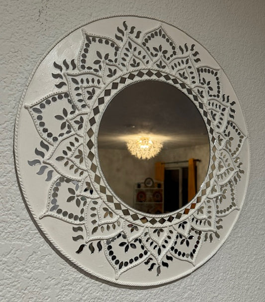 18 inch Lippan Mirror Wall Art